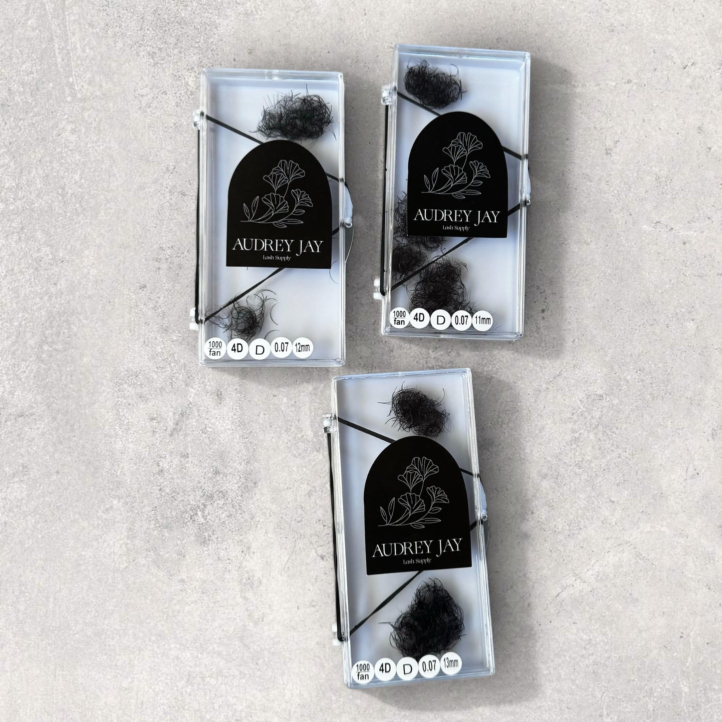 4D Promade Lash Fans 0.07 D Curl